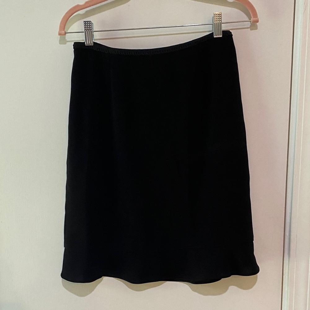 Chic Black A-Line Women's Skirt